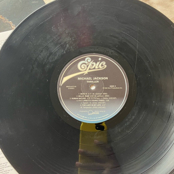 Michael Jackson Thriller Vinyl - Picture 6 of 6